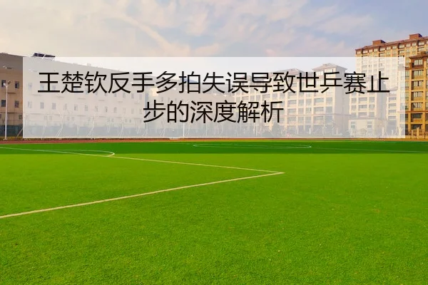 王楚钦反手多拍失误导致世乒赛止步的深度解析